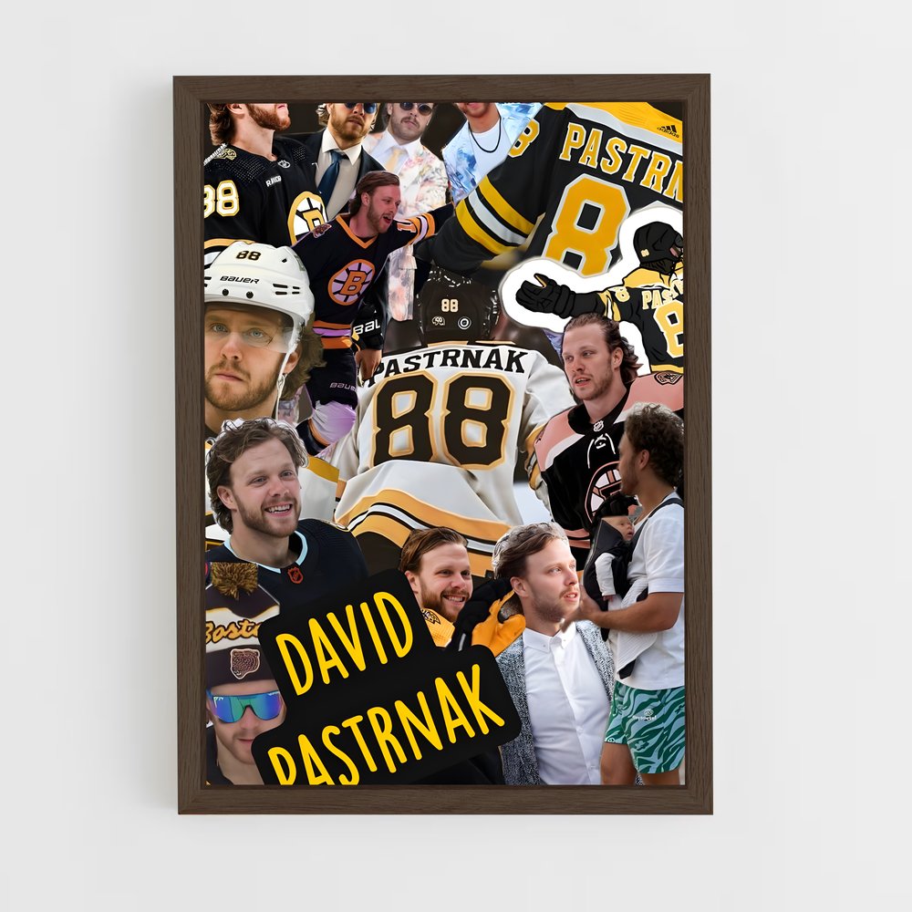 Poster La Légende de Pastrnak – affiche Hockey sur glace (vue 5)